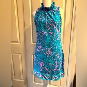Lily Pulitzer Adelina Ruffle Romper NWOT.